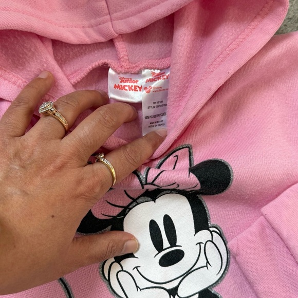 Toddler Girl 2-Piece Sweatshirt Set Size 4T Minnie Mouse & Limited Too Pullover - Picture 7 of 9